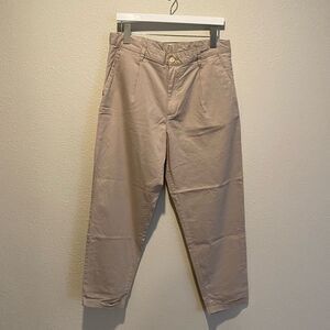 Zara men’s pants size‎ 32 khaki’s rolled hem golf casual